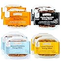 Epicured, Protein Energy Bites, (8 Packs = 16 Traditional Snack Bars), Variety Pack