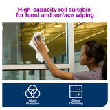 Tork Paper Wiper Centerfeed White W1/W2, Multipurpose, 2 x 800 Sheets,130211B