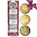 Wine & Cheese House Reserve Seasonings | | Gift Packaged Set of 3 Spice Blends | All Natural, Non GMO | Gourmet Infused Spice & Herb Blends | Perfect