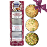 Wine & Cheese House Reserve Seasonings | | Gift Packaged Set of 3 Spice Blends | All Natural, Non GMO | Gourmet Infused Spice & Herb Blends | Perfect