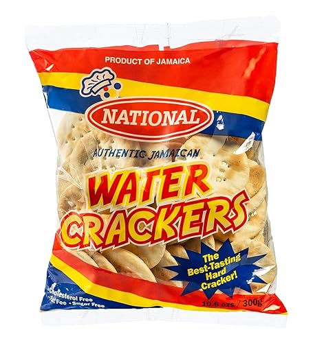 National Jamaican Water Cracker 3 Pack