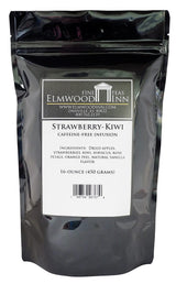 Elmwood Inn Fine Teas Strawberry Kiwi Caffein-free Fruit Infusion, 16-Ounce Pouches