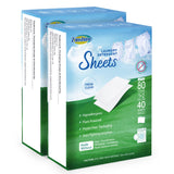 Zinshine Eco-friendly Laundry Detergent Sheets (80 sheets 160 loads) - Concentrated for Deep Cleaning, Plant Based Laundry Strips, Washer Sheets