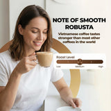 Vinacafe Instant Coffee Packets 3 in 1 Authentic Vietnamese Taste, Balanced Medium Roast Coffee Mix for Quick Preparation at Home, Office or Travel