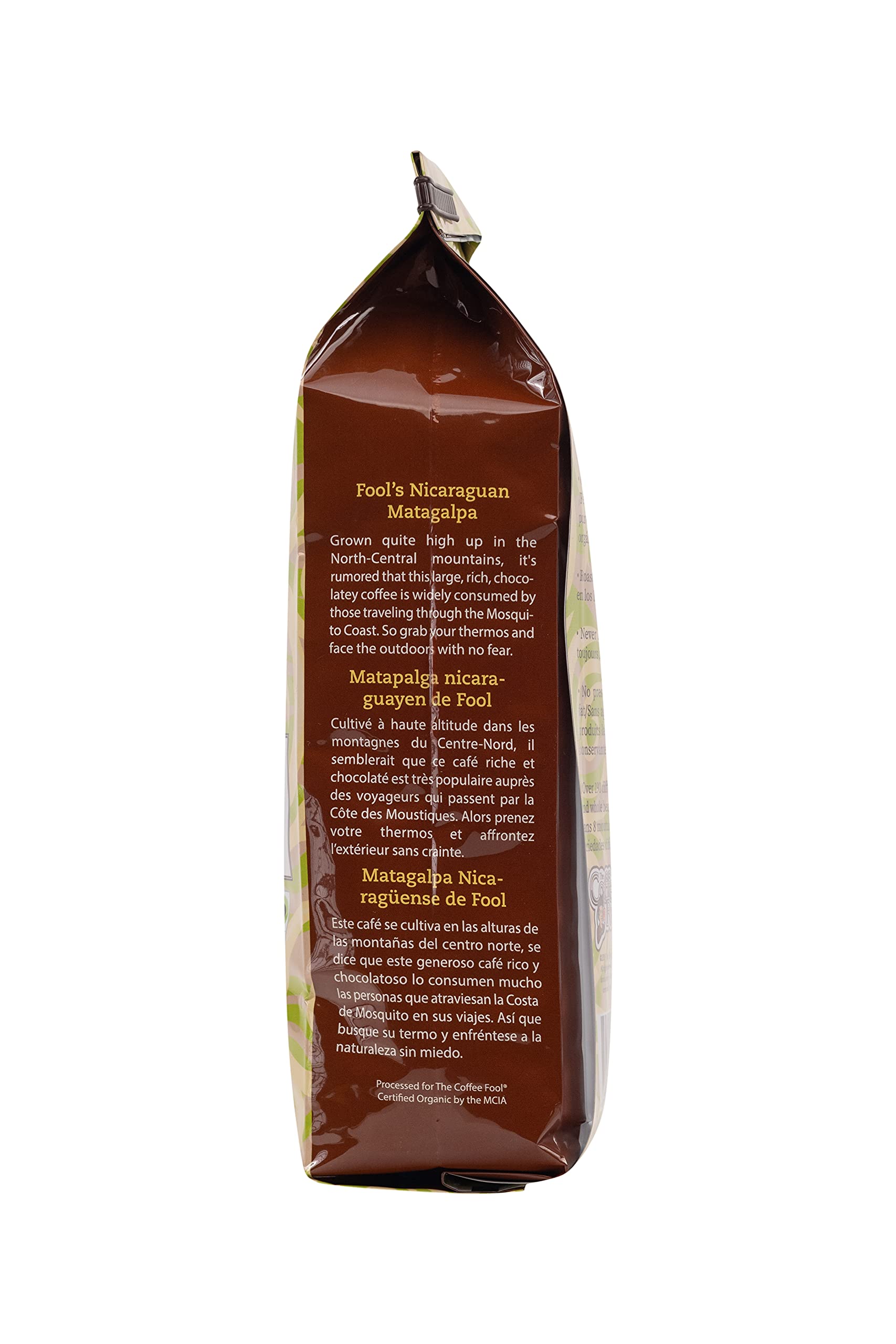 Coffee Fool's Organic Fair Trade Nicaraguan Matagalpa (Coarse Grind)