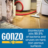 Gonzo Disinfectant Spray & All Purpose Cleaner - 24 Ounce (2 Pack) Lavender - Odor Eliminator, Disinfectant, Flood Fire Water Damage Restoration