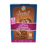 Sunbelt Bakery Fudge Dipped Coconut Chewy Granola Bars, 10 Count, 10.21 oz Box