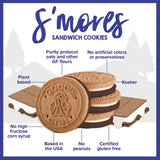 Goodie Girl, Smores Sandwich Cookies | Gluten Free | Peanut Free | Egg Free | Dairy Free | Kosher (10.6oz, Pack of 3)