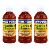 Cajun Power garlic sauce - Authentic Louisiana Flavor, Gourmet Cooking Sauce, Perfect for Cajun Recipes, Marinades, Grilling, and Dipping (3 Pack
