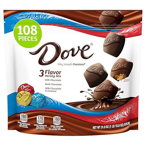 Dove Promises Assorted Milk & Dark Chocolate Candy (31 oz., 108 ct.)