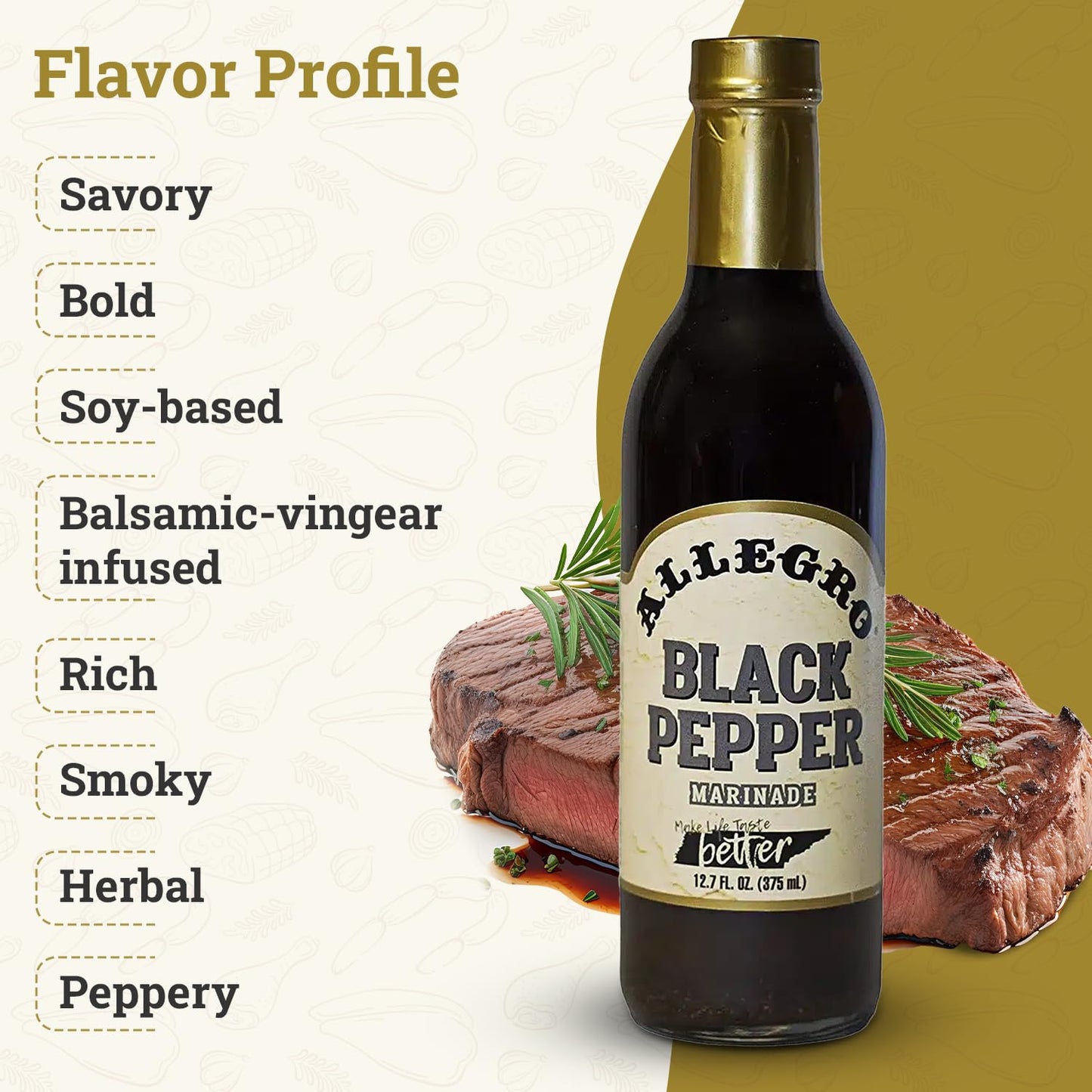 ALLEGRO - The Marinate Everything Marinades | Perfect Marinades for Meat & Veggies | Marinade for Grilling, Roasting & Cooking | Kosher & Gluten Free