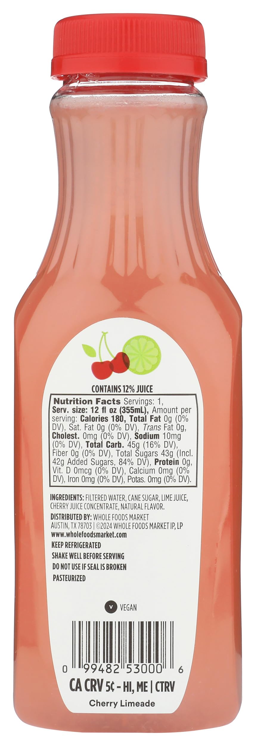 365 by Whole Foods Market Cherry Limeade, 12 FZ