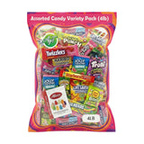 Assorted Candy Variety Pack 4lb - Bulk Candy Assortment Individually Wrapped Mixed Candy, Sweet & Sour Gummy Mix, Party Candy Bags for Piñata