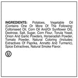 Utz Potato Chips, Barbeque - 1 oz. Bags (60 Count) - Crispy Potato Chips Made from Fresh Potatoes, Crunchy Individual Snacks to Go, Cholesterol Free