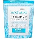 Orchard Oxygen Bleach Powder - Color Safe Stain Remover - Unscented Bleach Alternative - 90 Loads - Hypoallergenic for Sensitive Skin