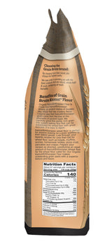 Grain Brain Organic White Kamut Flour (5 lb) Khorosan Wheat All Purpose Flour