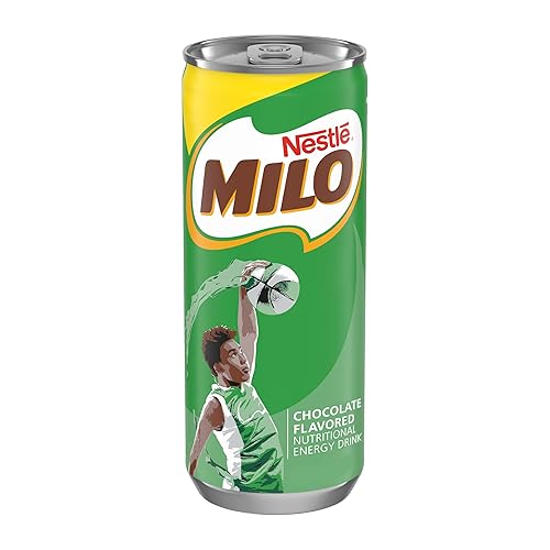 MILO Chocolate Nutritional Energy Drink 24, 8 fl. oz. Cans