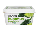 Ithaca Jalapeno Lime Hummus, Non-GMO, Minimal Ingredients, 10oz