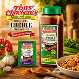 Tony Chachere's Creole Seasoning 32oz (1 Pack with No Salt Packet)