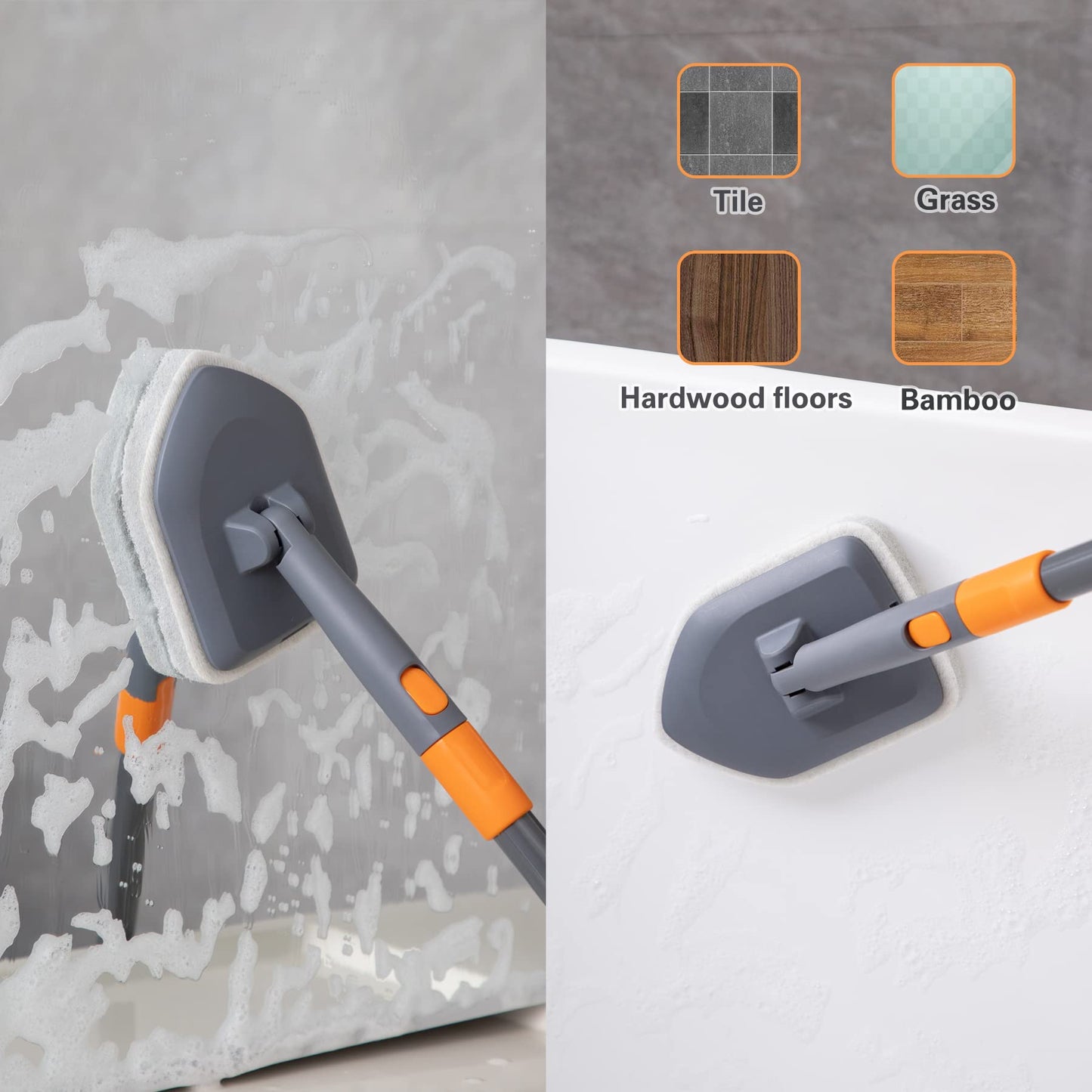 CLEANHOME Scouring Pads 3 Pieces Suitable for Tub Tile Scrubber Brushes?ASIN:B09GF2LSZ8