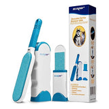 Lint Brush and Pet Hair Remover for Laundry, Clothes, Couches, Car Seats, Furniture and Fabric. Reusable Dog and Cat Fur Wizard Hair Removal Brush