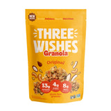 Three Wishes Granola, Original (8-Pack) - Gluten Free Granola, 6g Protein & 3g Sugar Healthy Breakfast & On-the-Go Snack - Vegan, Kosher & Grain-Free