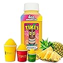Tiki's Shave Ice Syrup Concentrate for Snow Cones & Shaved Ice - Natural Syrup for Beverages & Desserts - Ideal for Snow Cone, Slushie Machines