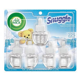 Air Wick plug in Scented Oil 5 Refills, Fresh Linen, (5x0.67oz), Same familiar smell of fresh laundry, New look, Packaging May Vary, Essential Oils