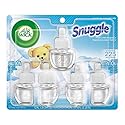Air Wick plug in Scented Oil 5 Refills, Fresh Linen, (5x0.67oz), Same familiar smell of fresh laundry, New look, Packaging May Vary, Essential Oils