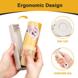 YMPLKMTR Extra Sticky Lint Roller with 1 Upgraded Handles, 90 Sheets (1 Roll), Effectively Removes Pet Hair, Lint & Fur from Clothes, Couches
