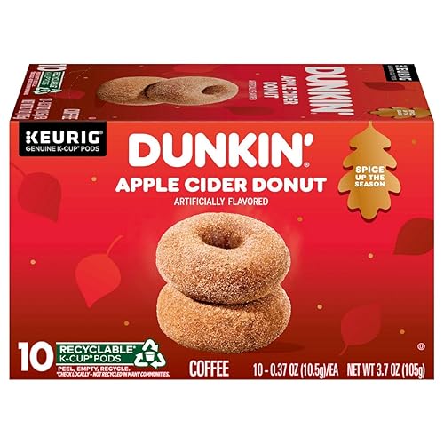 Dunkin, Apple Cider Donut K-Cups, 10 Count