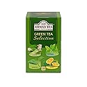 Ahmad Tea Green Tea, Green Tea Selection, Lemon Green Tea, Jasmine Green Tea, Mint Green Tea, & Green Tea Teabags, 20 ct (Pack of 1) - Caffeinated