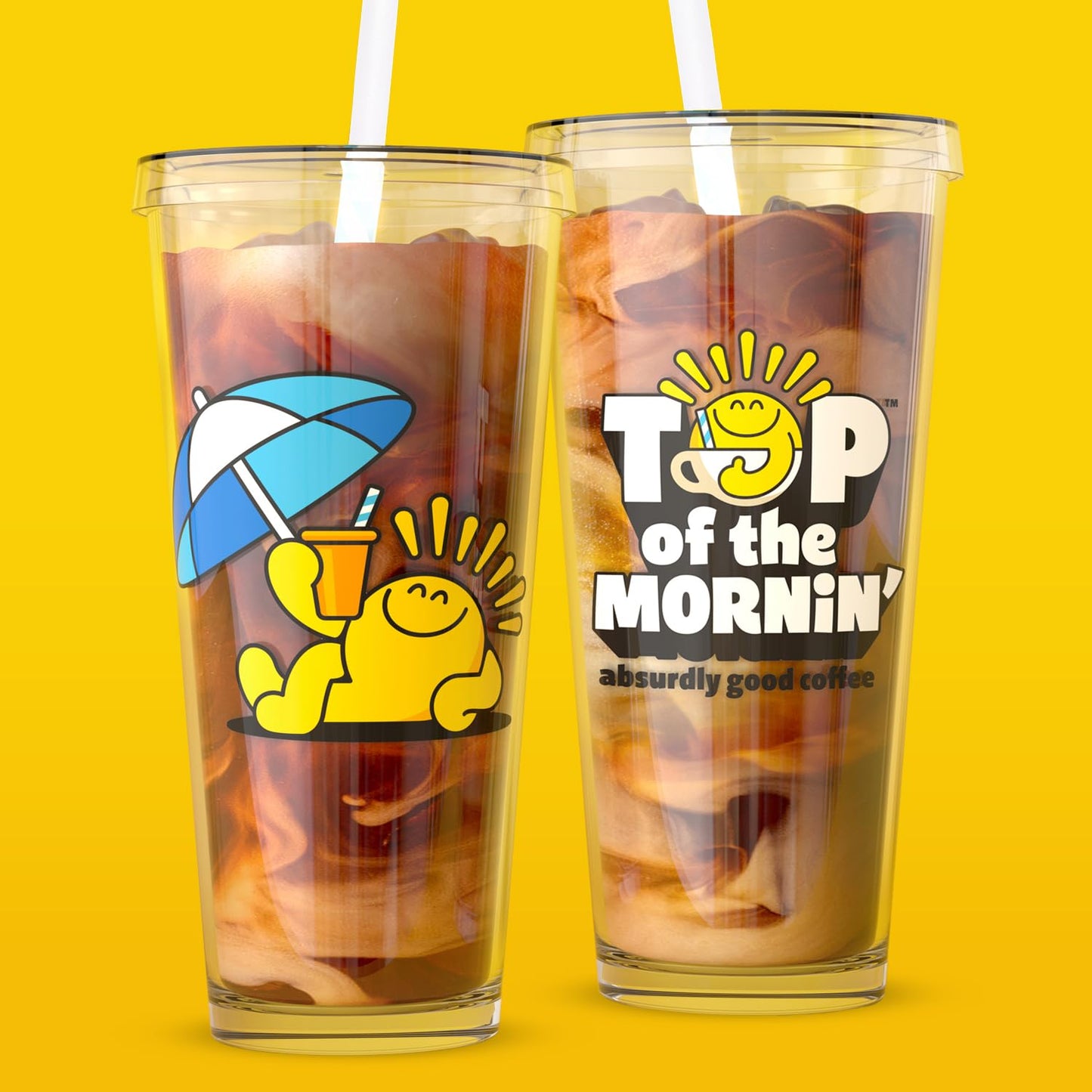 Top of the Mornin' Salted Caramel Cold Brew Coffee By Jacksepticeye | Organic Specialty Grade Coffee Packets | Smooth Flavored Iced Coffee | Medium