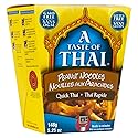 A Taste of Thai Peanut Noodles - 5.25oz Single Pack Heat & Eat Instant Noodles Flavored with Classic Thai Sauce | Gluten-Free | Ideal Vegan Meal |