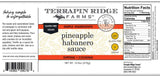 Terrapin Ridge Farms Sauce, Roasted Pineapple and Habanero, 14.5 Ounce