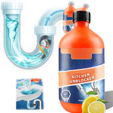 AIMILESHANG Pipeline Dredging Agent-Momeng Kitchen Unblockerle, Powerful Pipe Dredge Agent, Sink Drain Cleaner for Kitchen Toilet Pipeline Cleaning