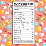 SALT WATER TAFFY 8 oz - 10 Assorted Flavors, Individually Wrapped, Bulk Old Fashion Candy in Resealable Bag, Gluten Free, Kosher Dairy