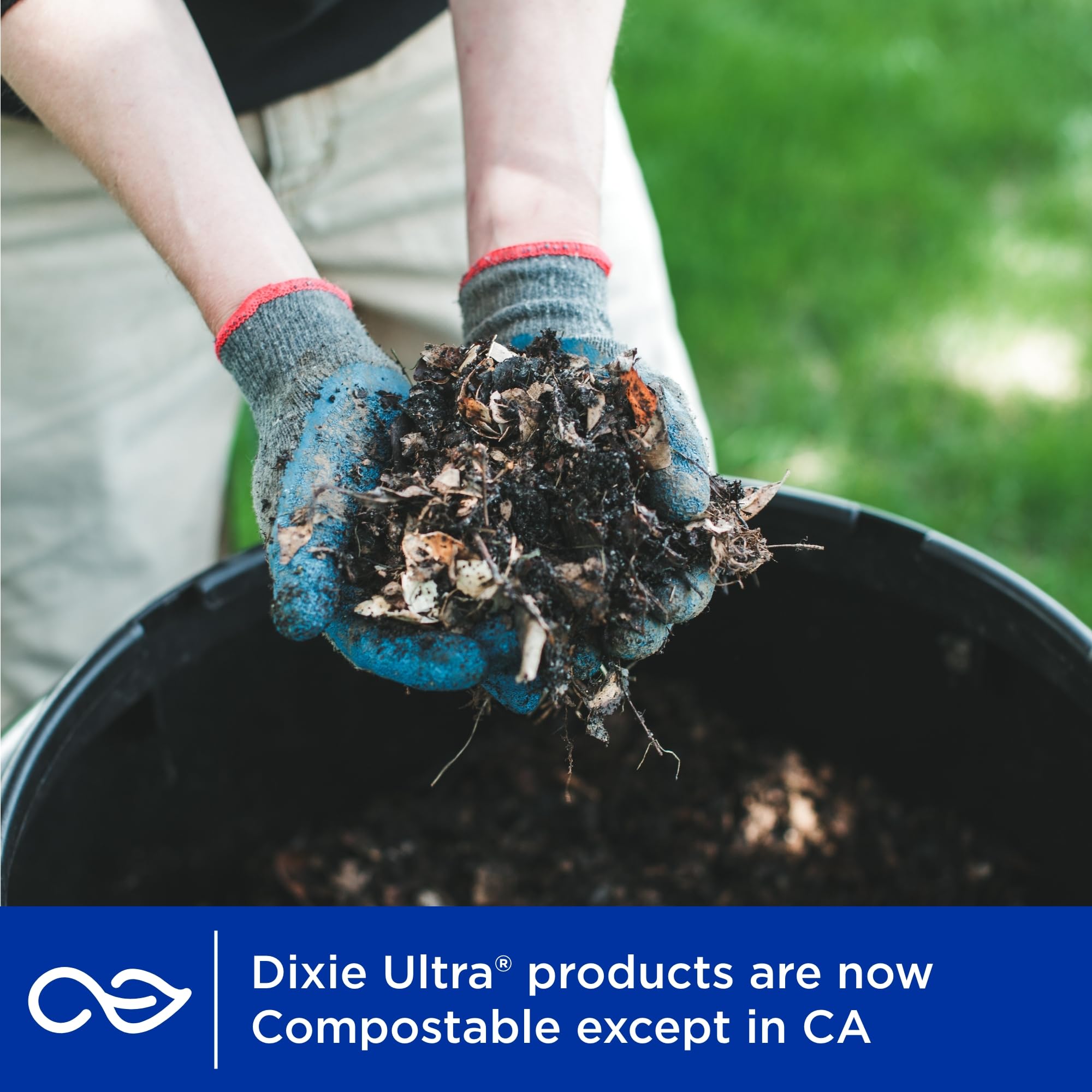 Dixie Ultra, Large Paper Bowls, 20 Oz, 26 Count, Microwave Safe, Compostable, Disposable Bowls Great For Breakfast, Lunch, And Dinner Meals