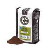 Charleston Coffee Roasters | Specialty Organic Ground Coffee | Hand Picked, Premium Slow Roast (SWP Decaf, Dark Roast) 12 Oz
