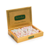 Mixed Fruit Turkish Delight - Assorted Lokum Candy Box, Traditional Turkish Sweets, Gourmet Arabic Candy Gift, Delicias Turcas, 17.6 oz (500g)