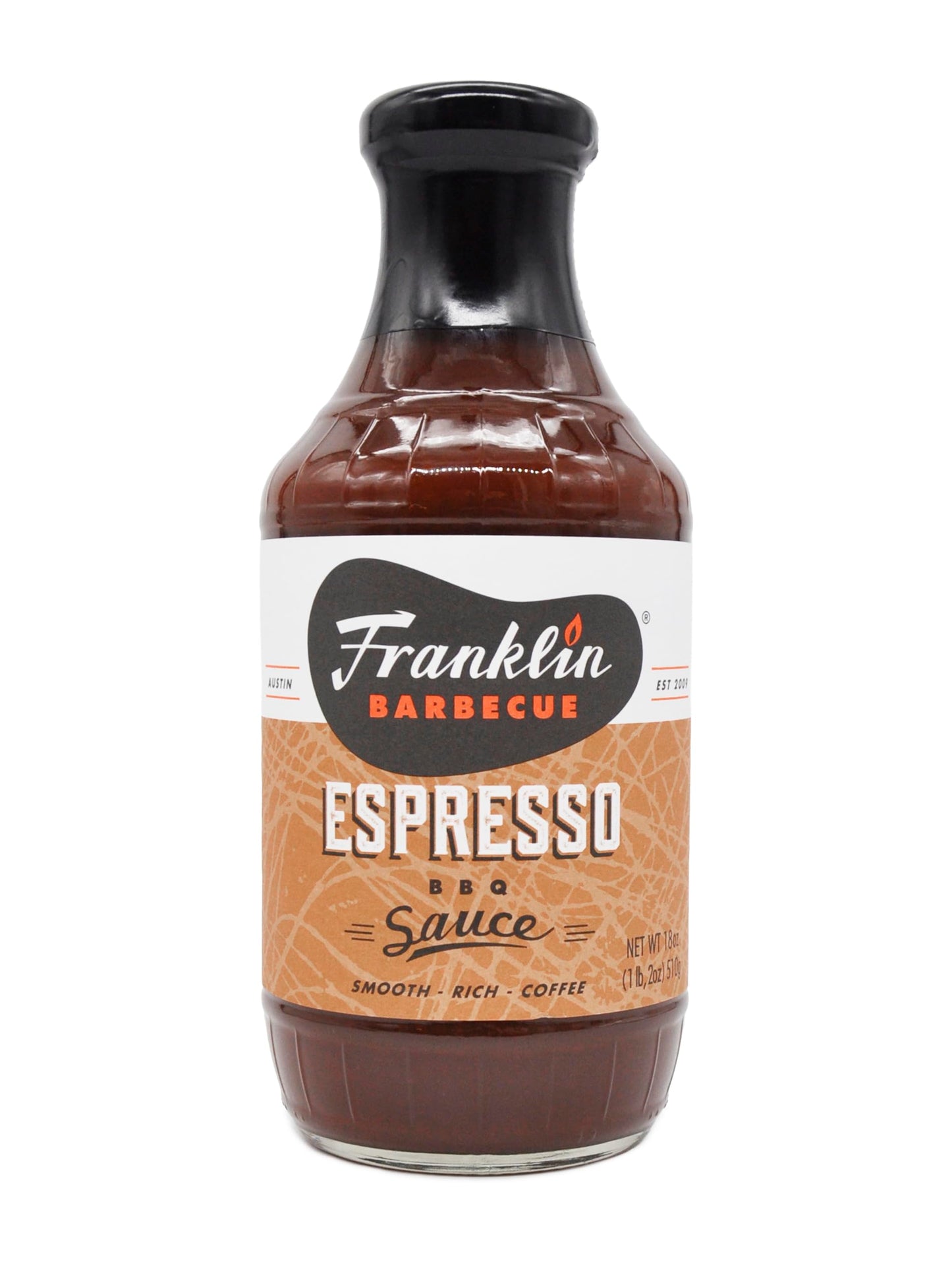 Franklin Barbecue Espresso BBQ Sauce, 18 OZ