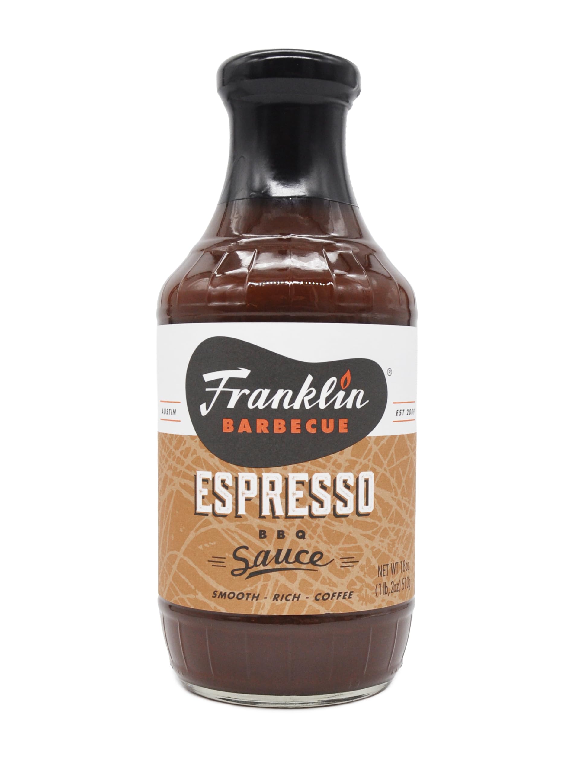 Franklin Barbecue Espresso BBQ Sauce, 18 OZ