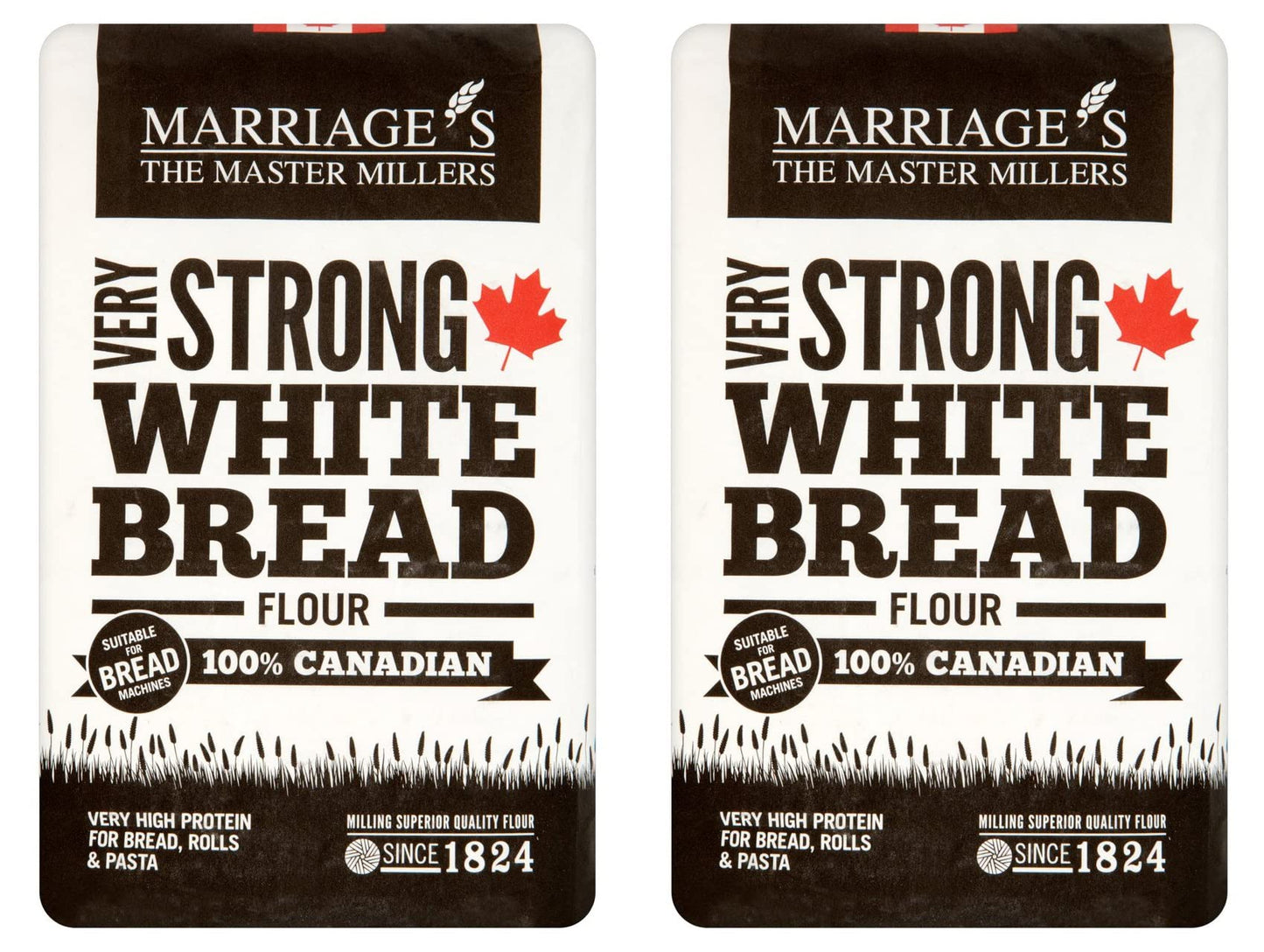 Marriage's Very Strong Canadian White Flour 1.5kg - Pack of 2