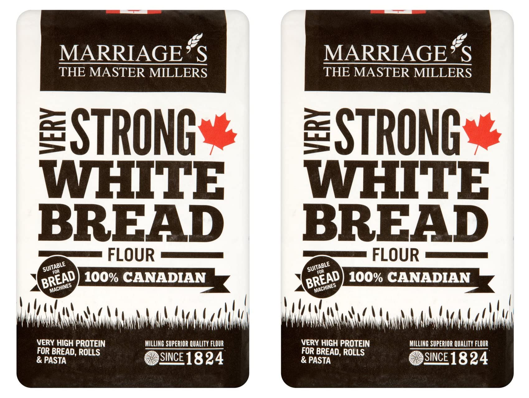 Marriage's Very Strong Canadian White Flour 1.5kg - Pack of 2