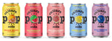 Culture Pop Sparkling Probiotic Soda 5 Flavor Variety Pack 40 Calories per can, Vegan, Non-GMO | 12 Fl Oz Cans Pack of 10