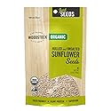 Woodstock Organic Hulled Raw Sunflower Seeds 12 Oz (Pack of 8)