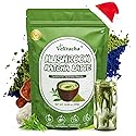Veltracha Spirulina Mushroom Matcha, Japanese Ceremonial Grade Matcha with Ashwagandha, Adaptogenic Mushrooms Matcha Powder for Focus, Energy, Gut