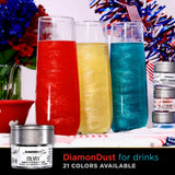 Gold Edible Glitter for Drinks, Cocktails, Cake Decorating, Strawberries, Chocolates & More | No Taste | 4g | 100% Food-Safe | Kosher, Vegan, Gluten