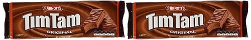 Arnott's Tim Tam | Full Size | Made in Australia | Choose Your Flavor (2 Pack) (Original Chocolate)