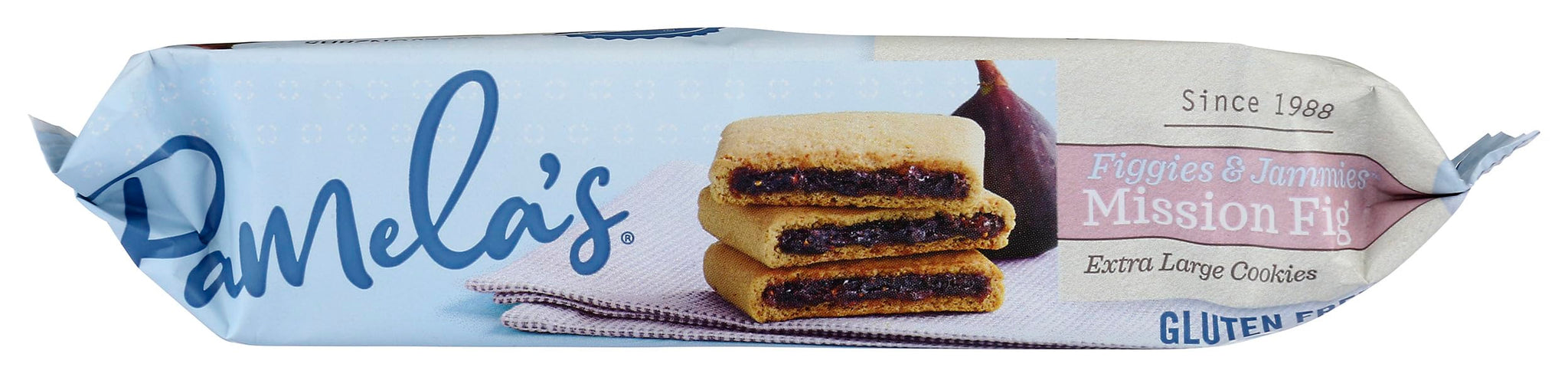 Pamela's Products Gluten Free Figgies and Jammies Cookies, Mission Fig, 9 Oz (Pack of 1)